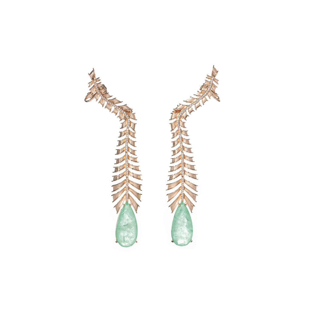 Mcristals Johanna Statement Earrings